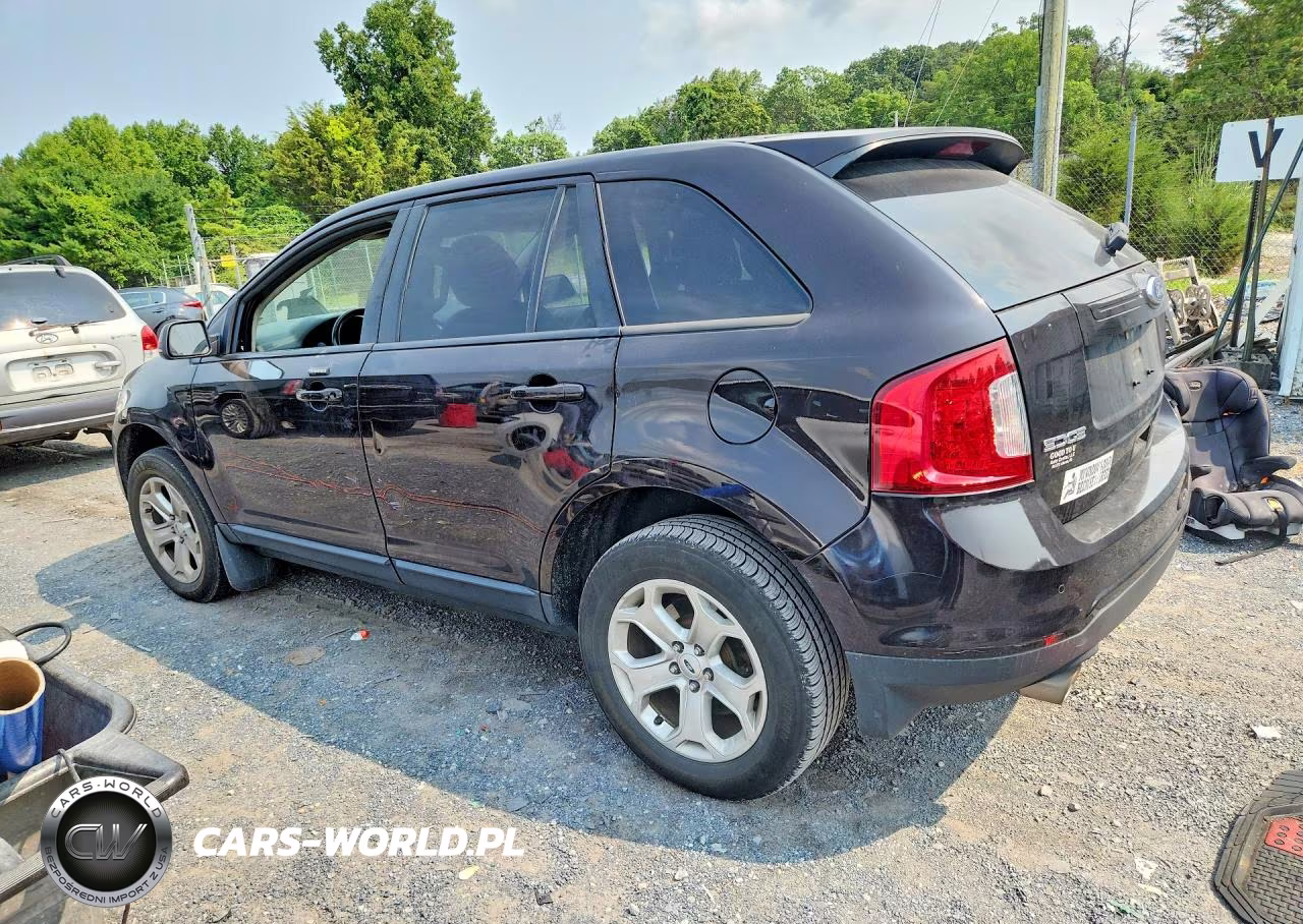 2013 Ford Edge Sel VIN:2FMDK4JC1DBB49609 - 2