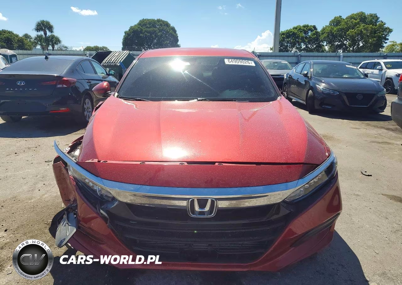 2020 Honda Accord Lx VIN:1HGCV1F10LA045914 - 5