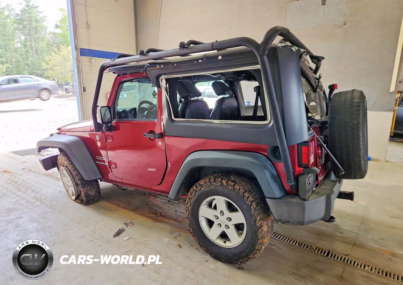 2013 Jeep Wrangler Sport VIN:1C4AJWAG3DL524134 - 2