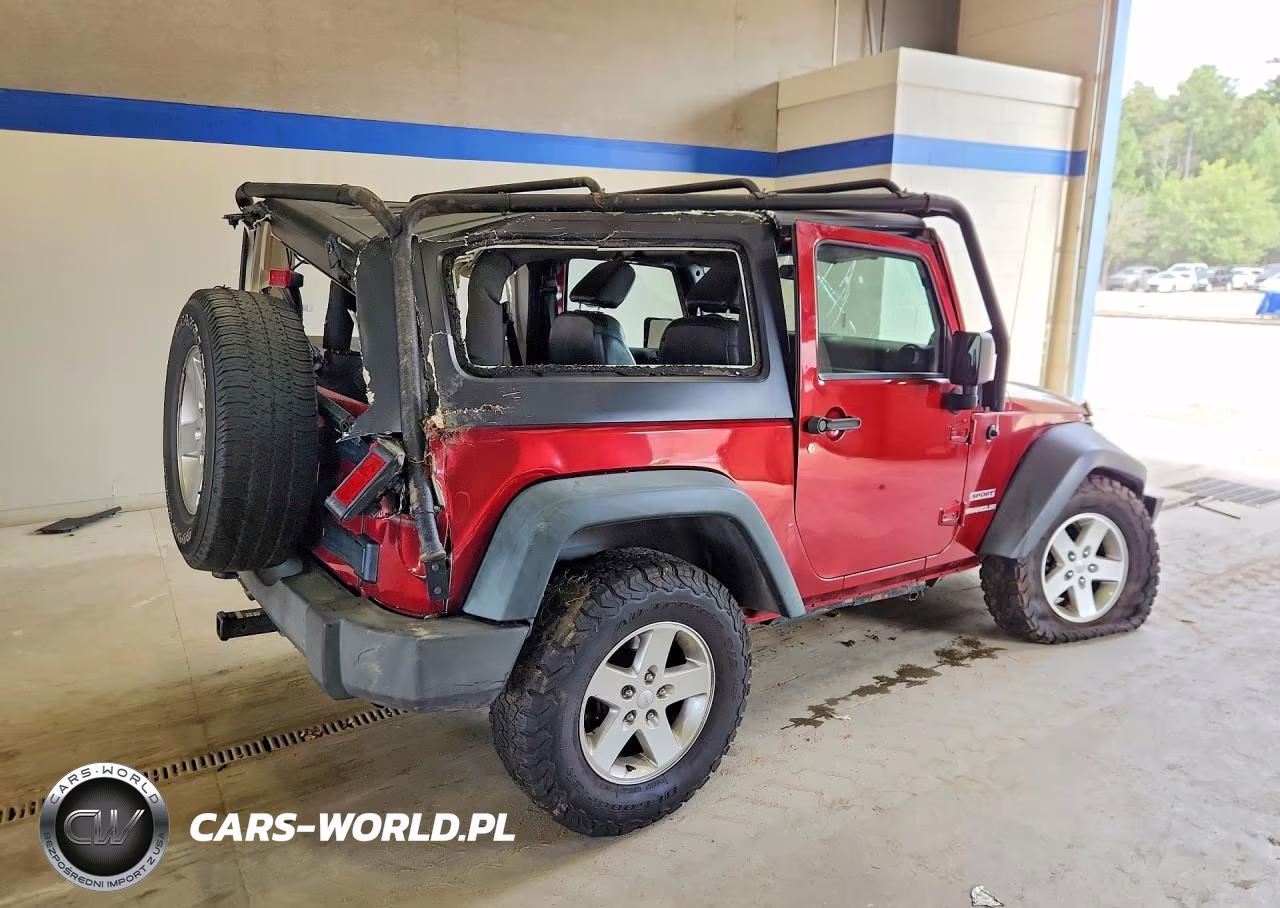 2013 Jeep Wrangler Sport VIN:1C4AJWAG3DL524134 - 3