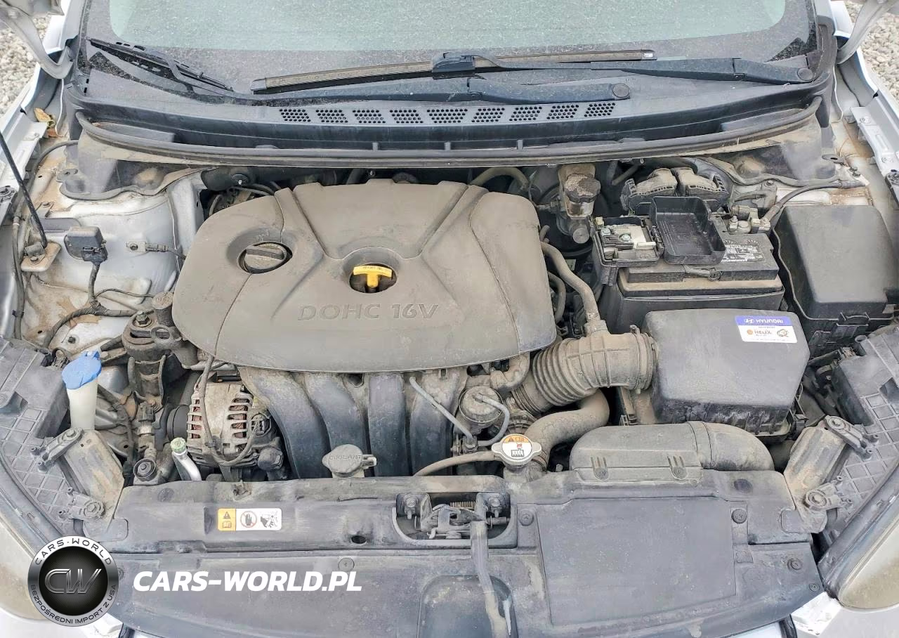 2013 Hyundai Elantra Gls VIN:KMHDH4AE7DU523795 - 11