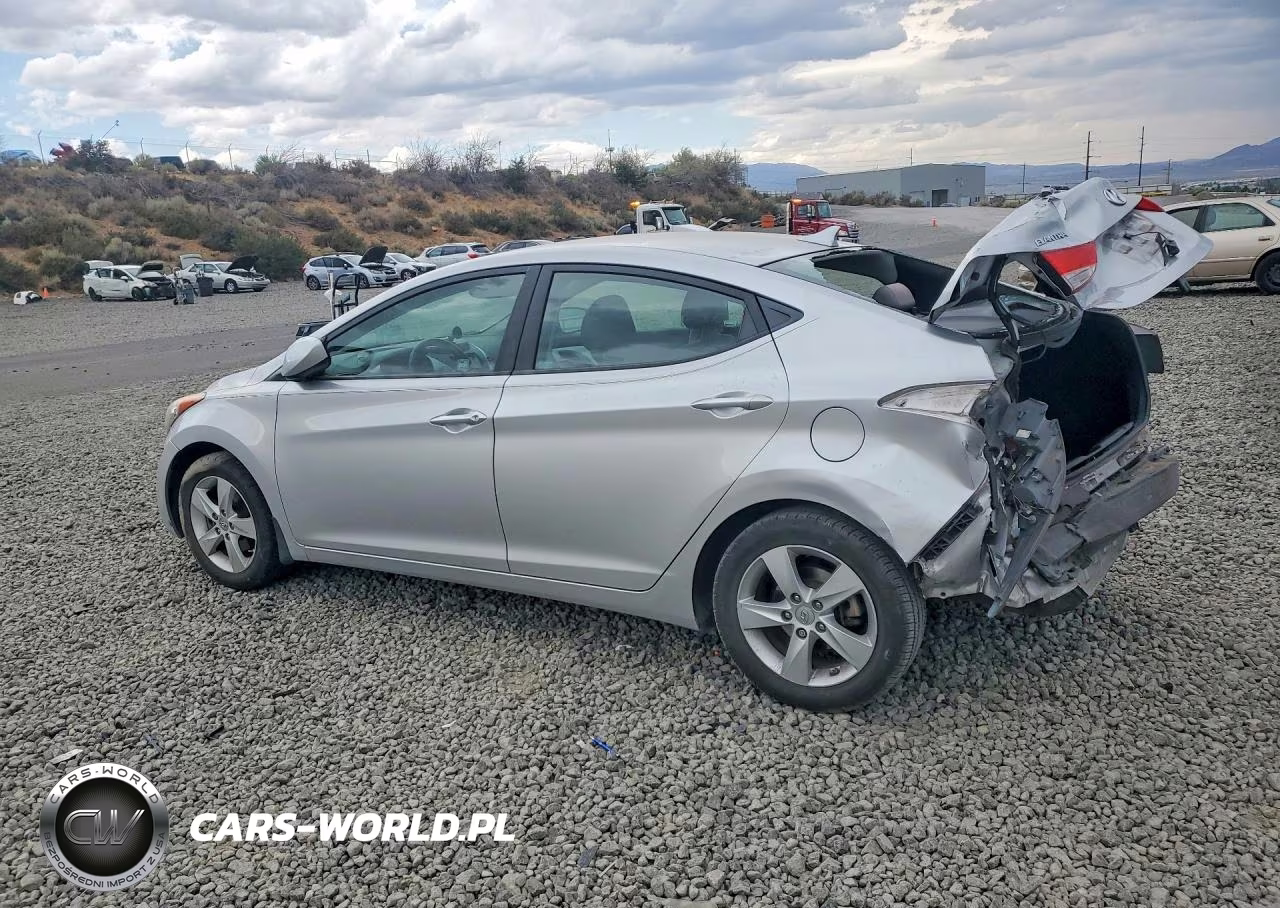 2013 Hyundai Elantra Gls VIN:KMHDH4AE7DU523795 - 2