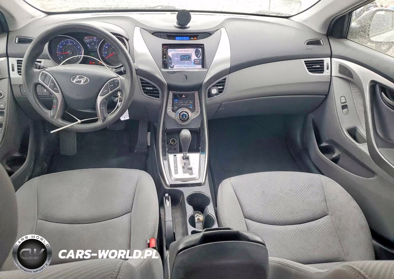 2013 Hyundai Elantra Gls VIN:KMHDH4AE7DU523795 - 8
