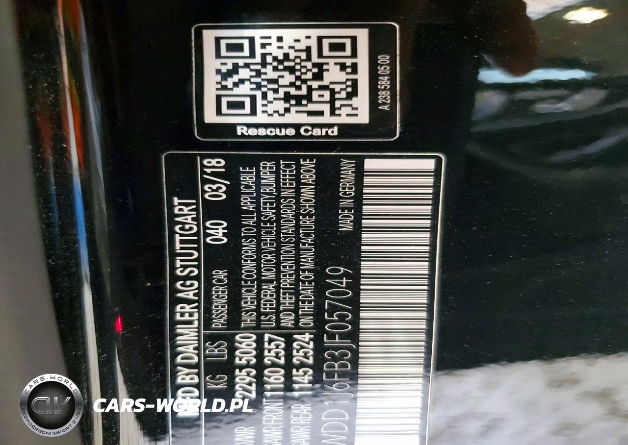 2018 Mercedes-Benz E 400 VIN:WDD1J6FB3JF057049 - 13