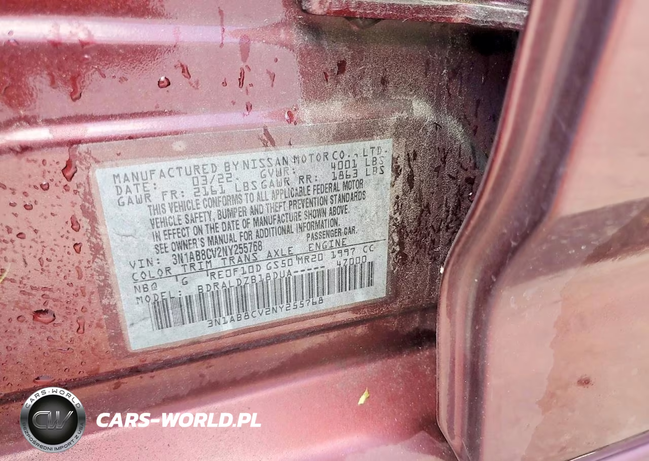 2022 Nissan Sentra Sv VIN:3N1AB8CV2NY255768 - 12