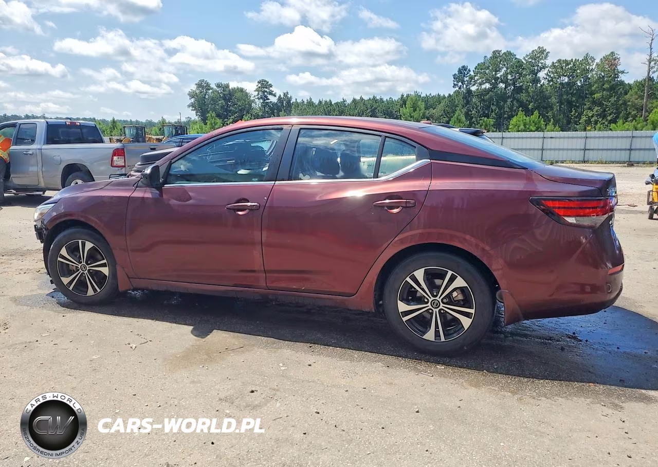 2022 Nissan Sentra Sv VIN:3N1AB8CV2NY255768 - 2