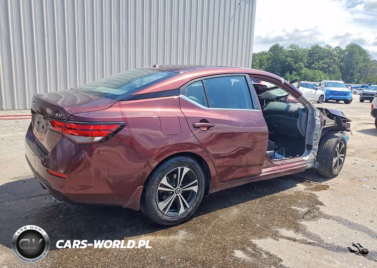 2022 Nissan Sentra Sv VIN:3N1AB8CV2NY255768 - 3