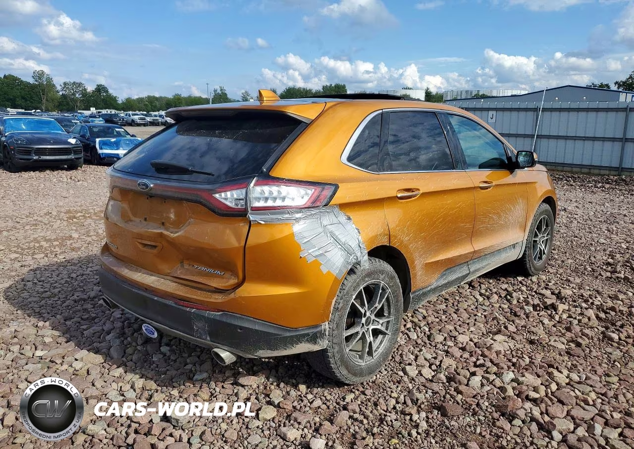 2016 Ford Edge Titanium VIN:2FMPK3K82GBB41508 - 3