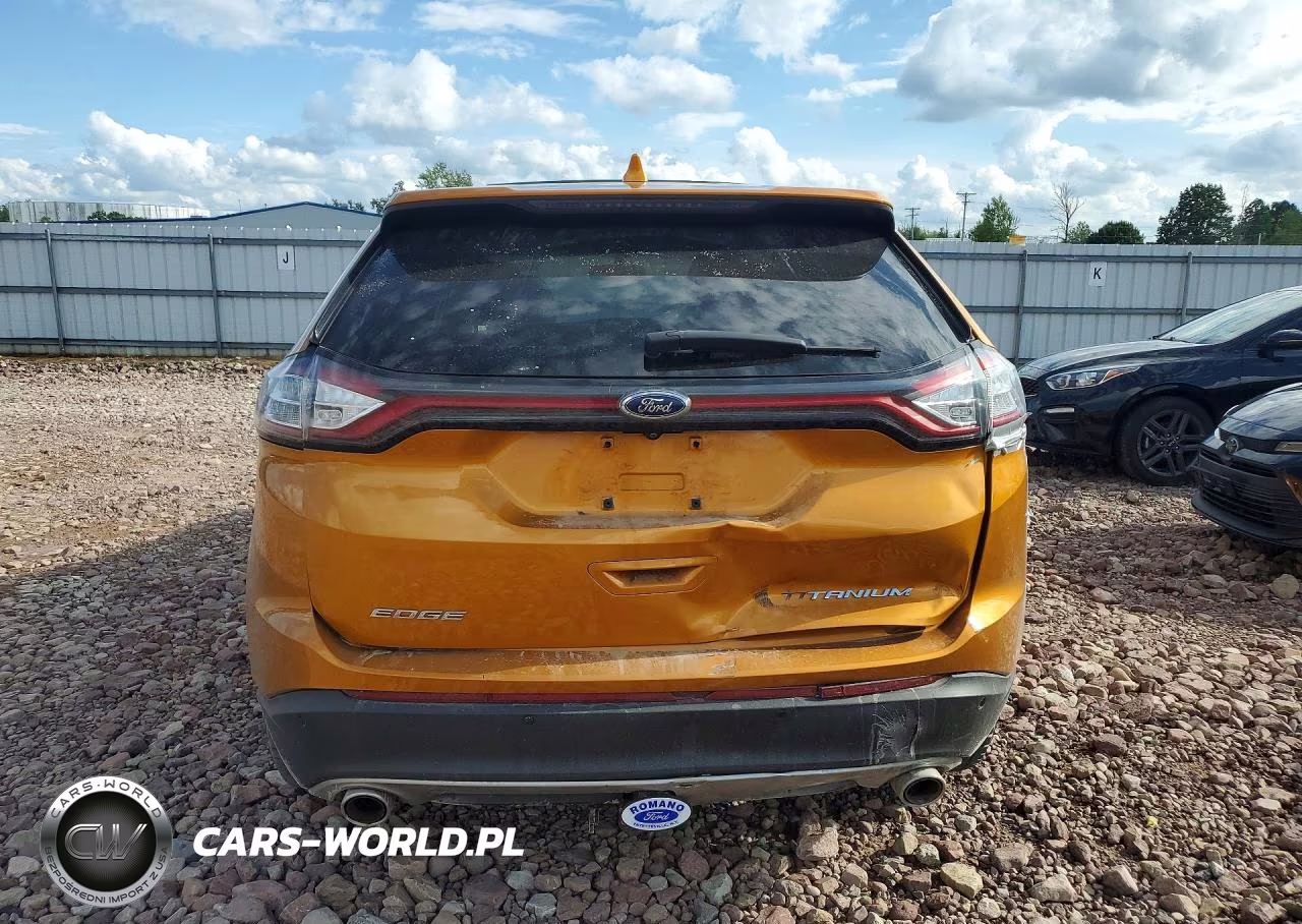 2016 Ford Edge Titanium VIN:2FMPK3K82GBB41508 - 6