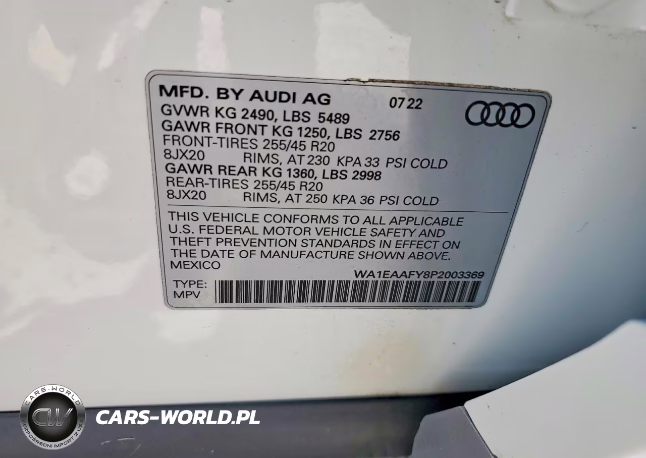 2023 Audi Q5 Premium Plus 45 VIN:WA1EAAFY8P2003369 - 14