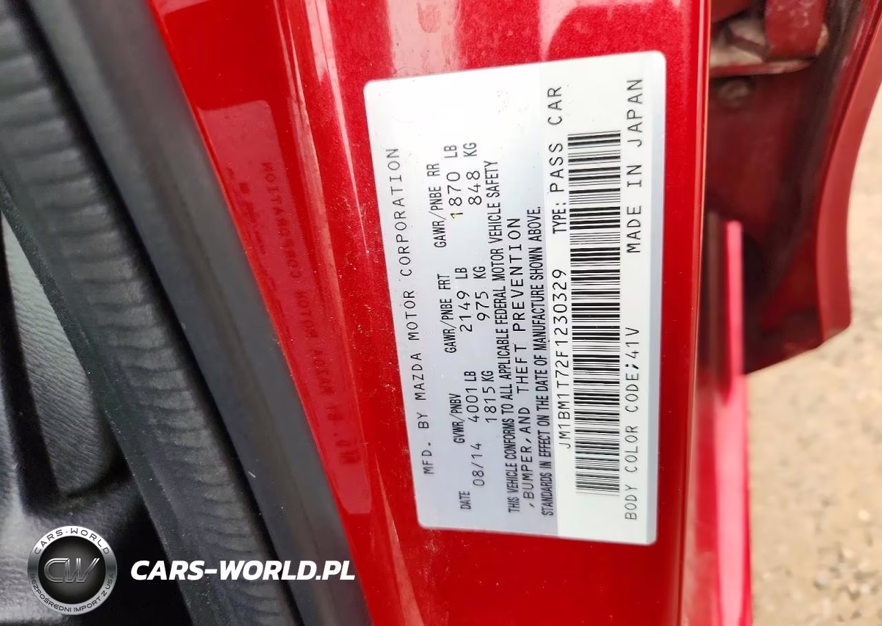 2015 Mazda 3 Sv VIN:JM1BM1T72F1230329 - 12