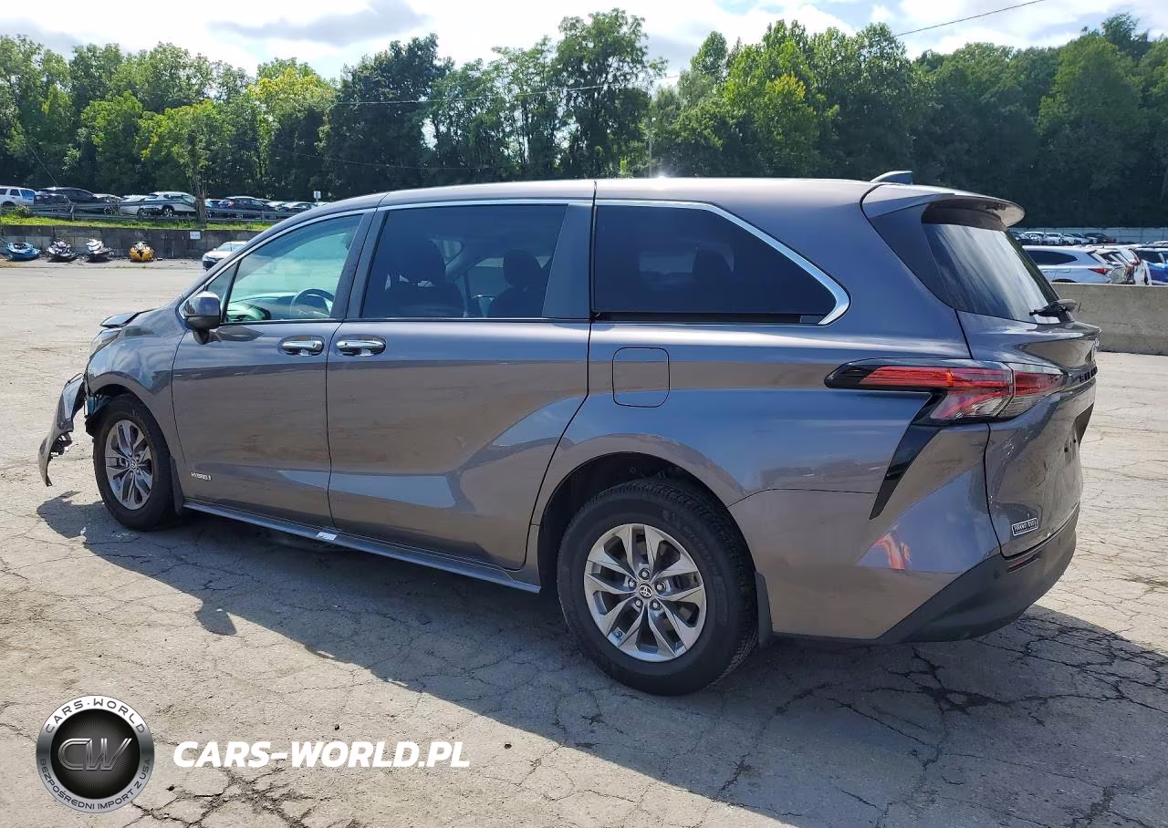 2021 Toyota Sienna Xle VIN:5TDYRKEC2MS006912 - 2