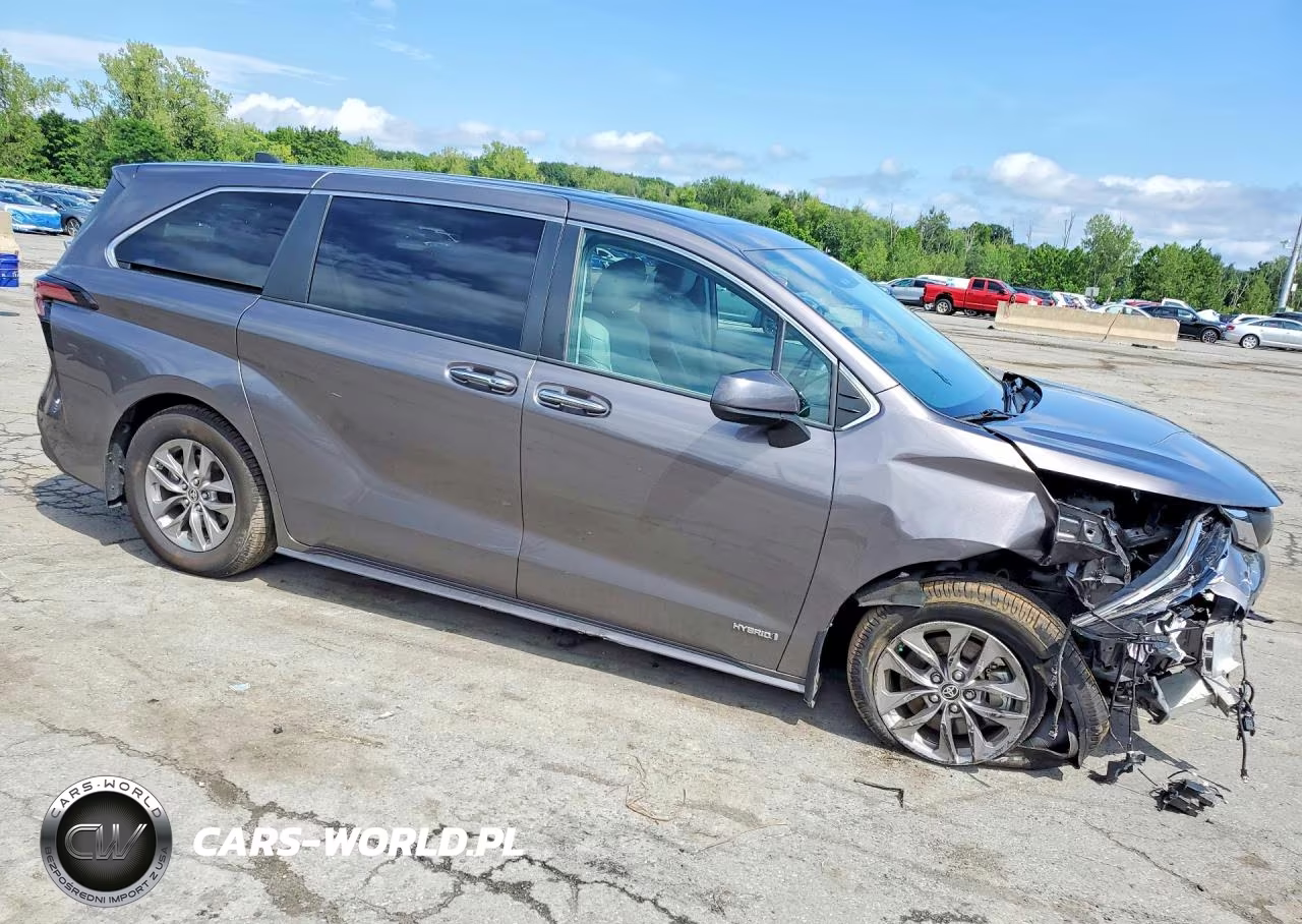 2021 Toyota Sienna Xle VIN:5TDYRKEC2MS006912 - 4