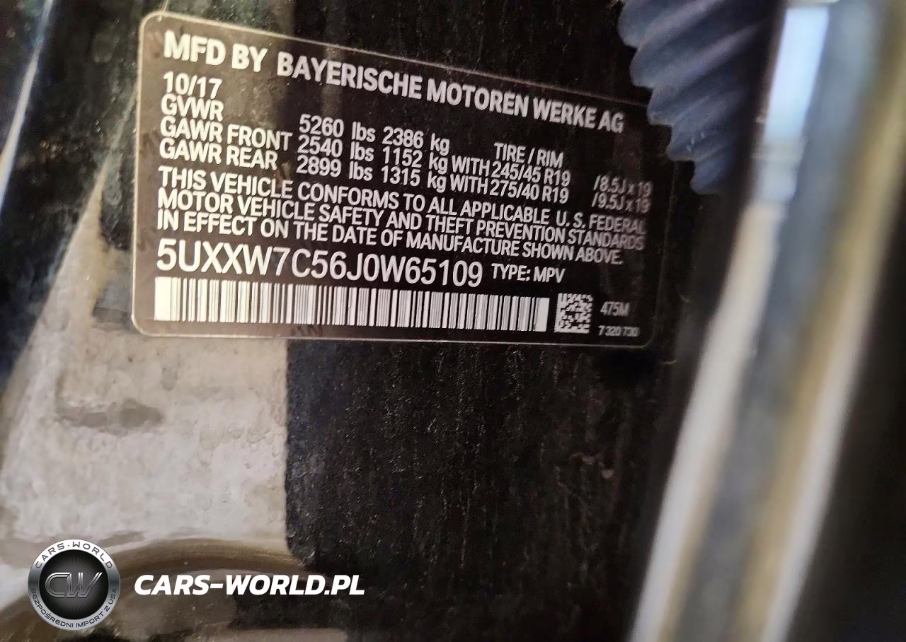 2018 BMW X4 xDrivem40I VIN:5UXXW7C56J0W65109 - 13
