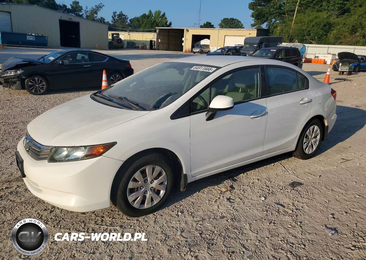 2012 Honda Civic Lx – zdjęcie 1 z 12