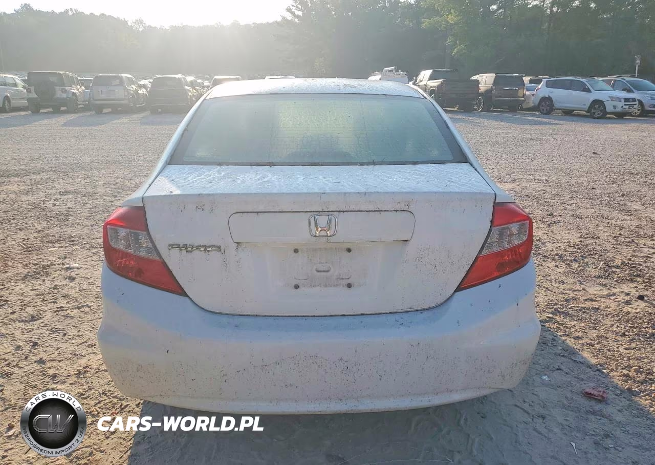 2012 Honda Civic Lx VIN:2HGFB2F52CH326547 - 6