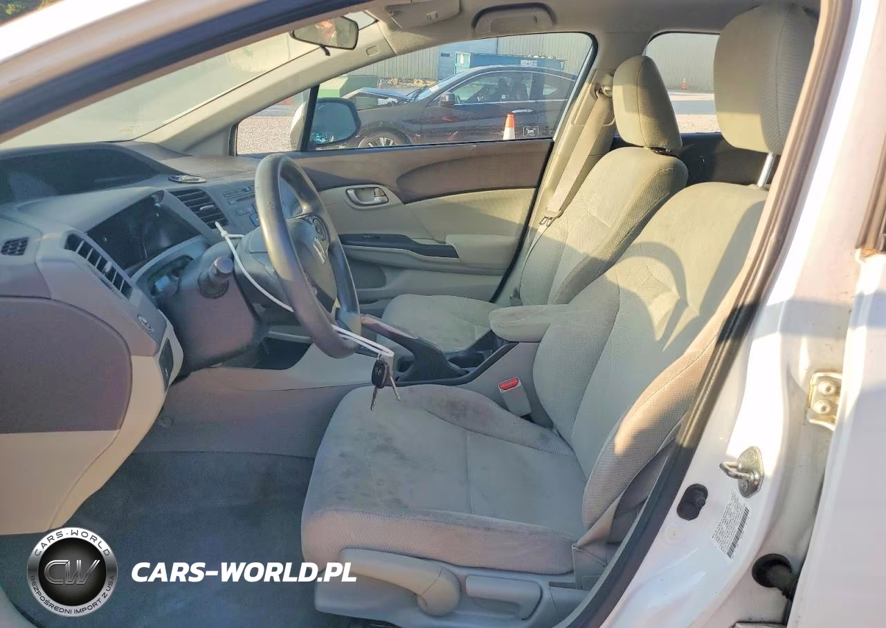 2012 Honda Civic Lx VIN:2HGFB2F52CH326547 - 7