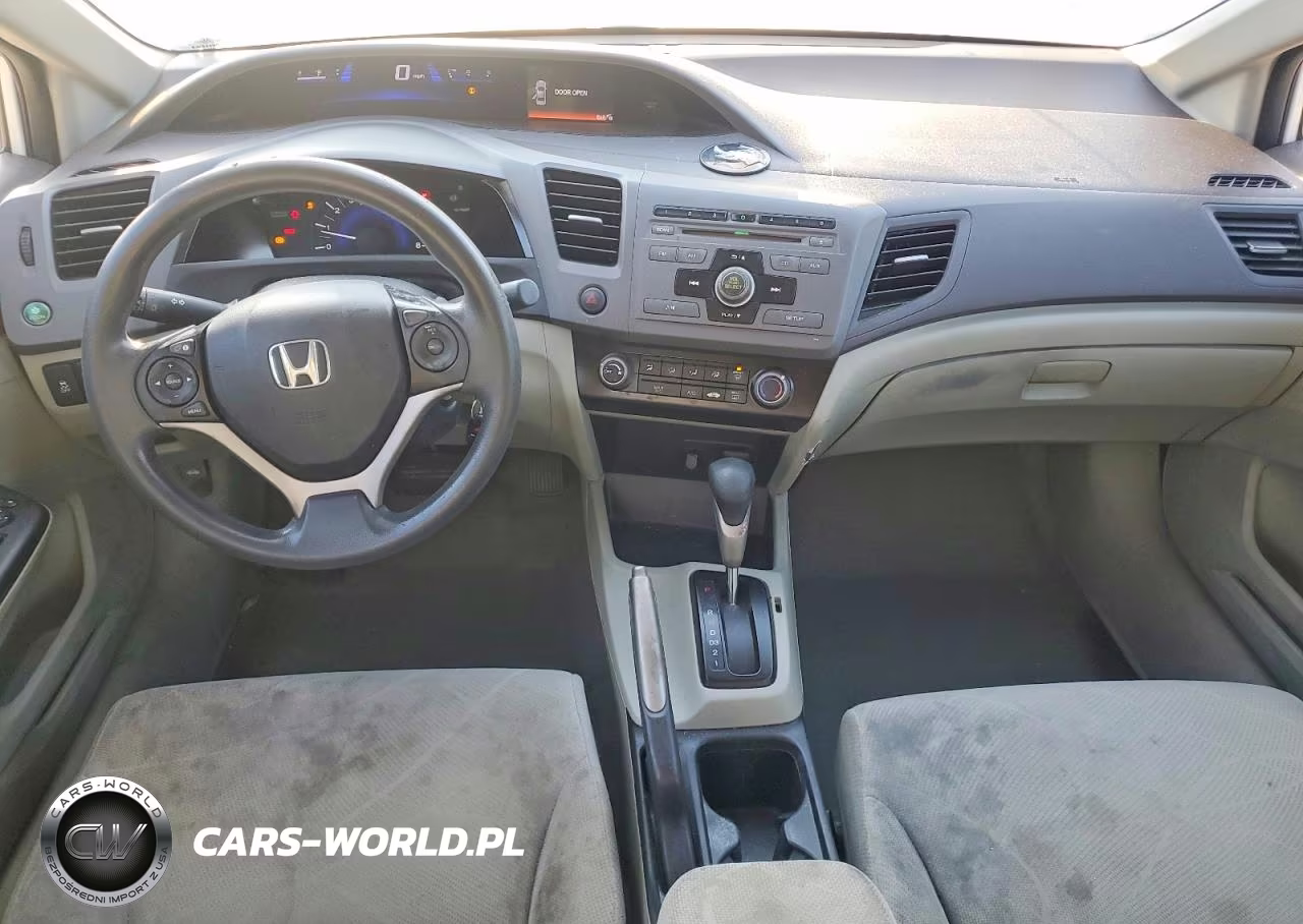 2012 Honda Civic Lx VIN:2HGFB2F52CH326547 - 8