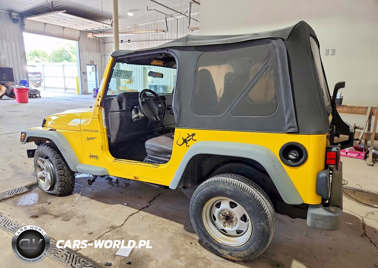 2002 Jeep Wrangler - Tj Sport VIN:1J4FA49S12P763846 - 2