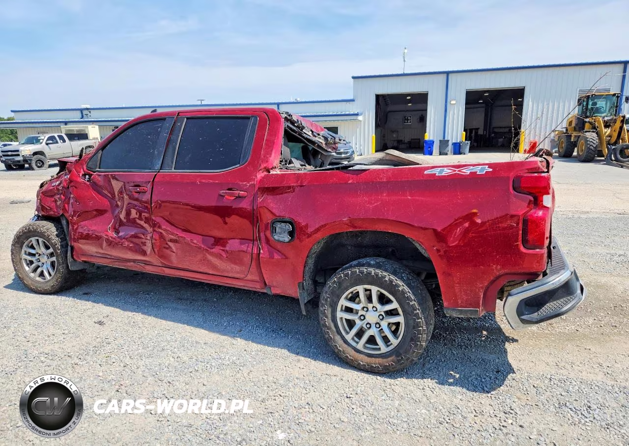 2020 Chevrolet Silverado K1500 Lt VIN:3GCUYDED0LG212717 - 2