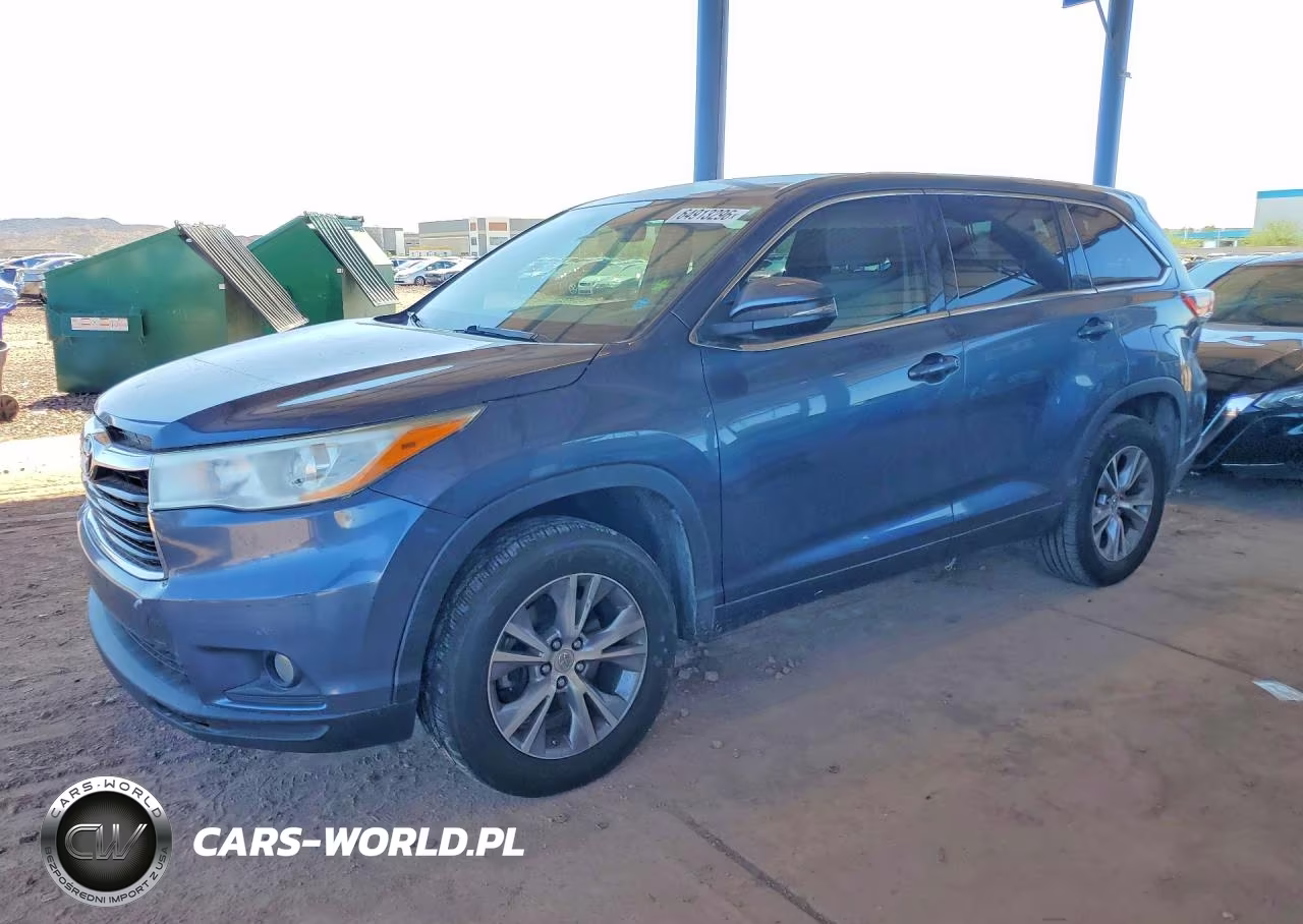 2014 Toyota Highlander Le Plus – zdjęcie 1 z 12