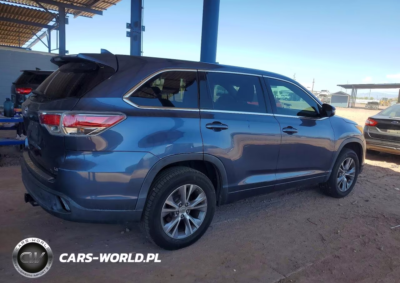 2014 Toyota Highlander Le Plus VIN:5TDZKRFH8ES034789 - 3