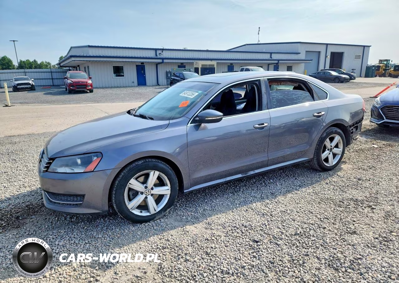 2012 Volkswagen Passat Se VIN:1VWBH7A3XCC018623 - 1