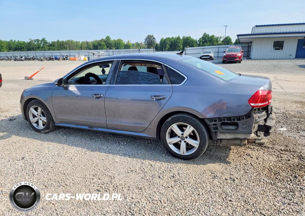 2012 Volkswagen Passat Se VIN:1VWBH7A3XCC018623 - 2