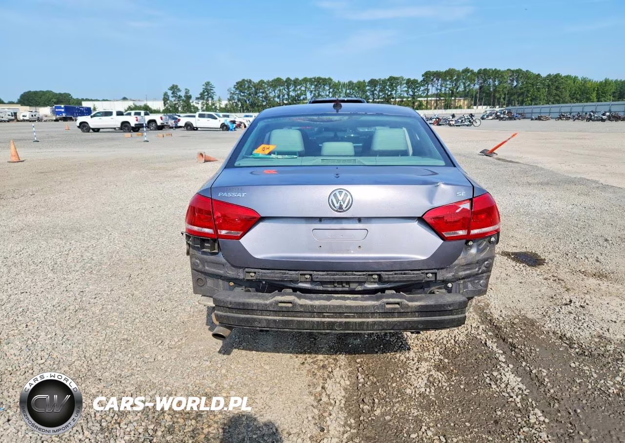 2012 Volkswagen Passat Se VIN:1VWBH7A3XCC018623 - 6
