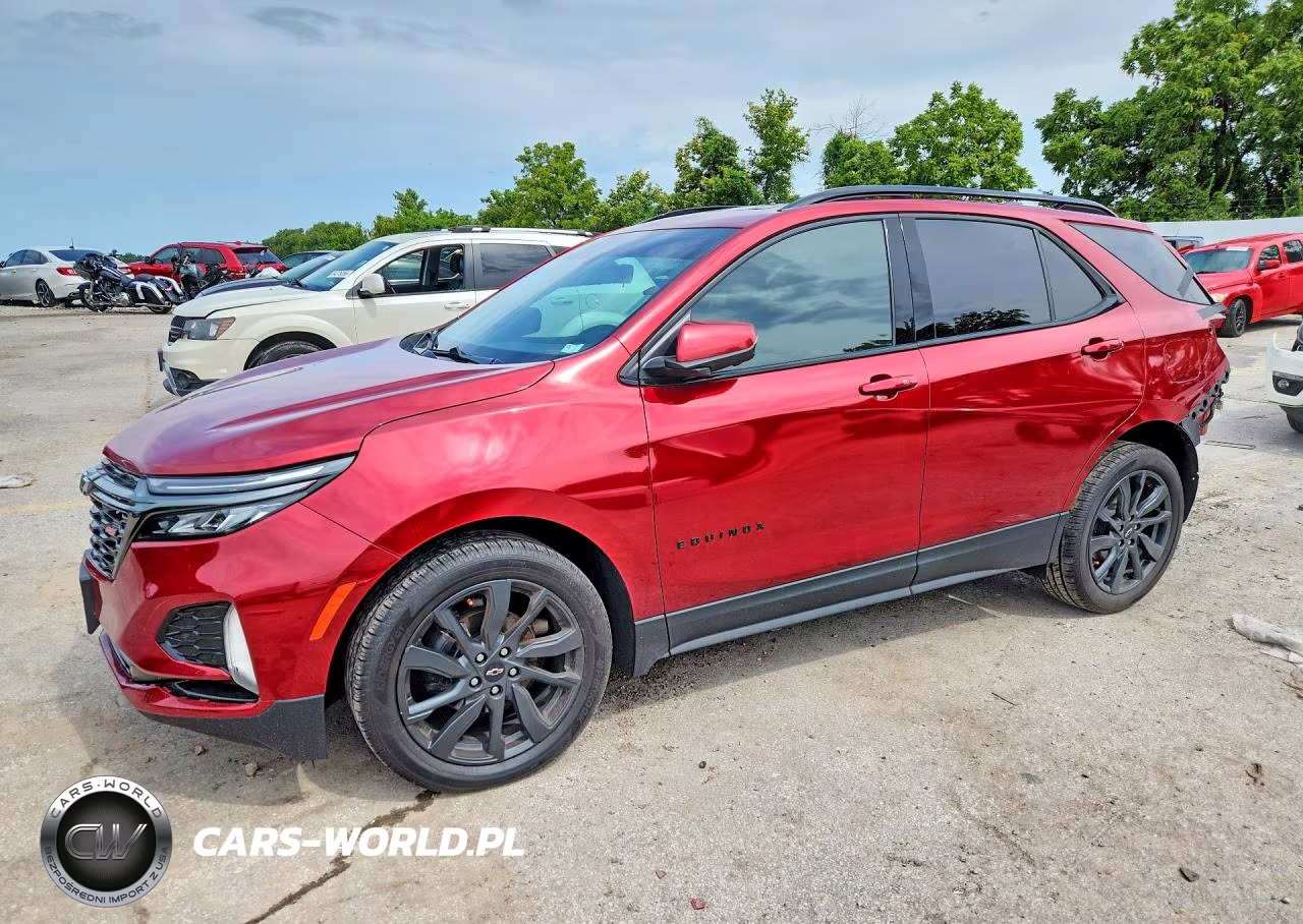 2023 Chevrolet Equinox Rs VIN:3GNAXMEG9PS162054 - 1