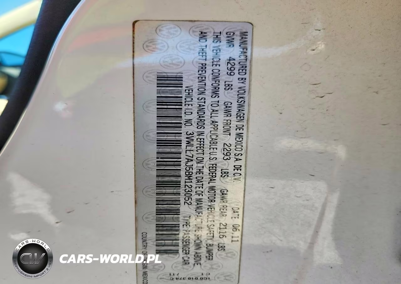 2011 Volkswagen Jetta Tdi VIN:3VWLL7AJ5BM123052 - 12