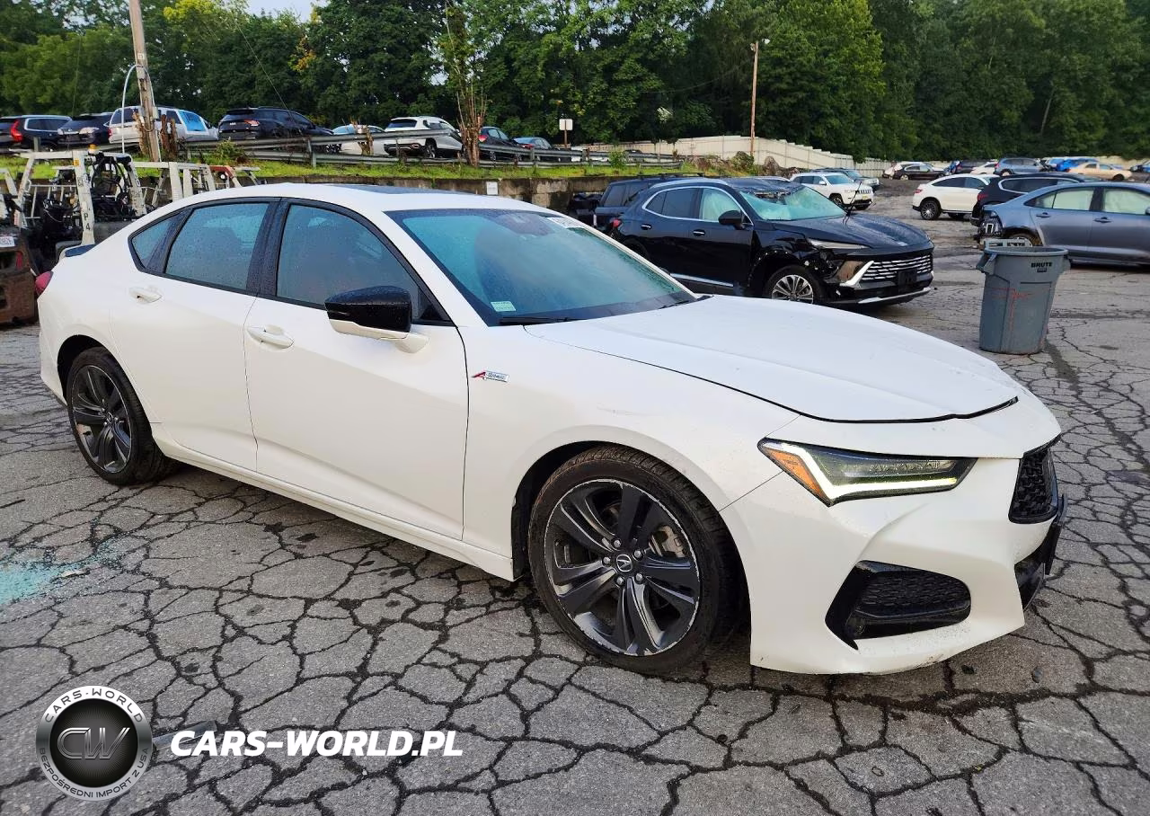 2021 Acura Tlx Tech A VIN:19UUB6F5XMA002101 - 4