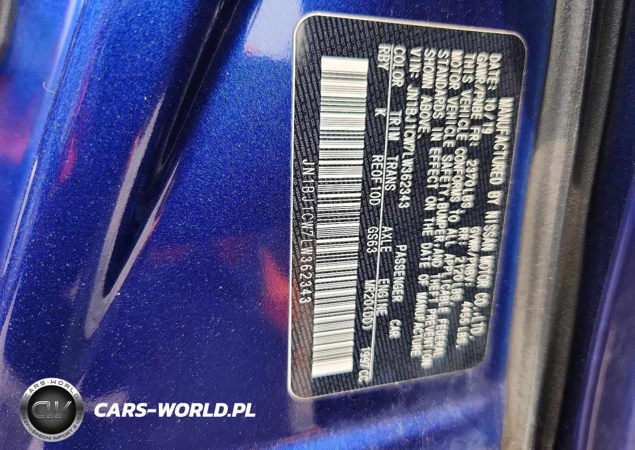 2020 Nissan Rogue Sport Sv VIN:JN1BJ1CW7LW362343 - 12