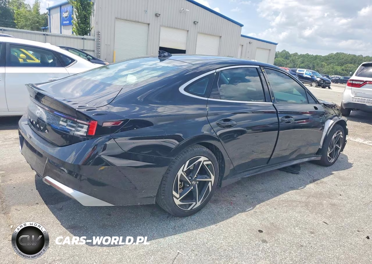 2024 Hyundai Sonata Sel VIN:KMHL14JA1RA403481 - 3
