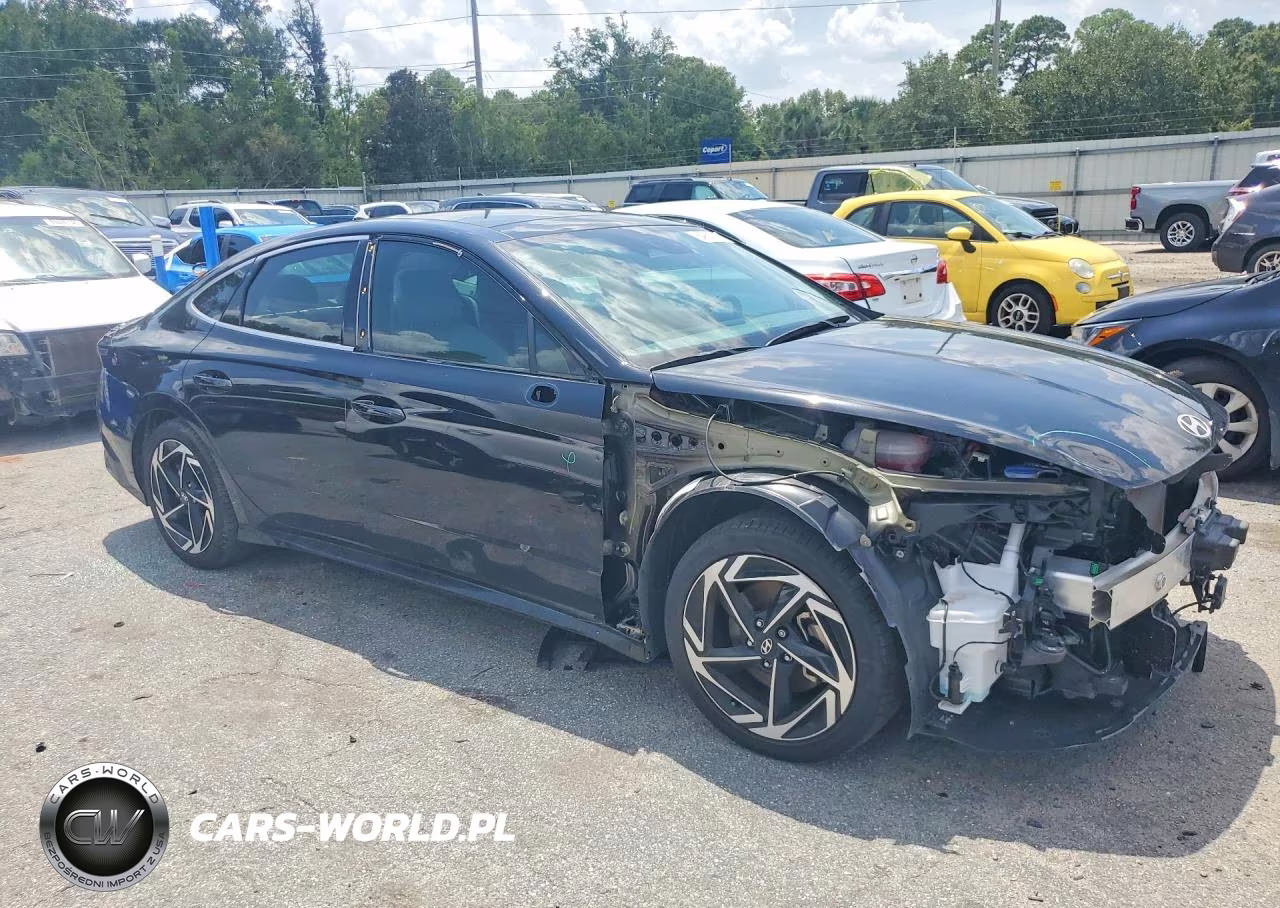 2024 Hyundai Sonata Sel VIN:KMHL14JA1RA403481 - 4