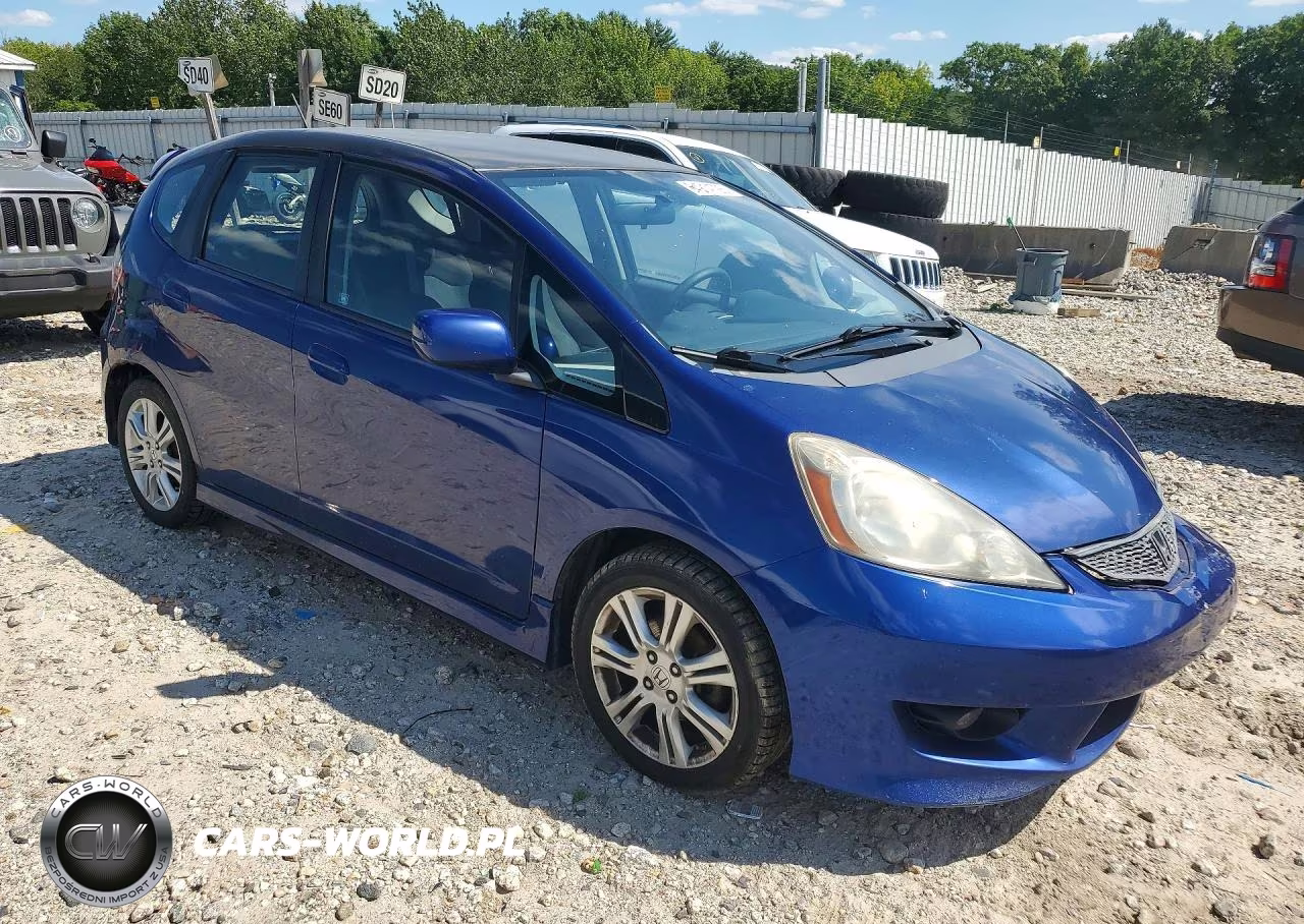 2010 Honda Fit Sport VIN:JHMGE8H43AS025646 - 4
