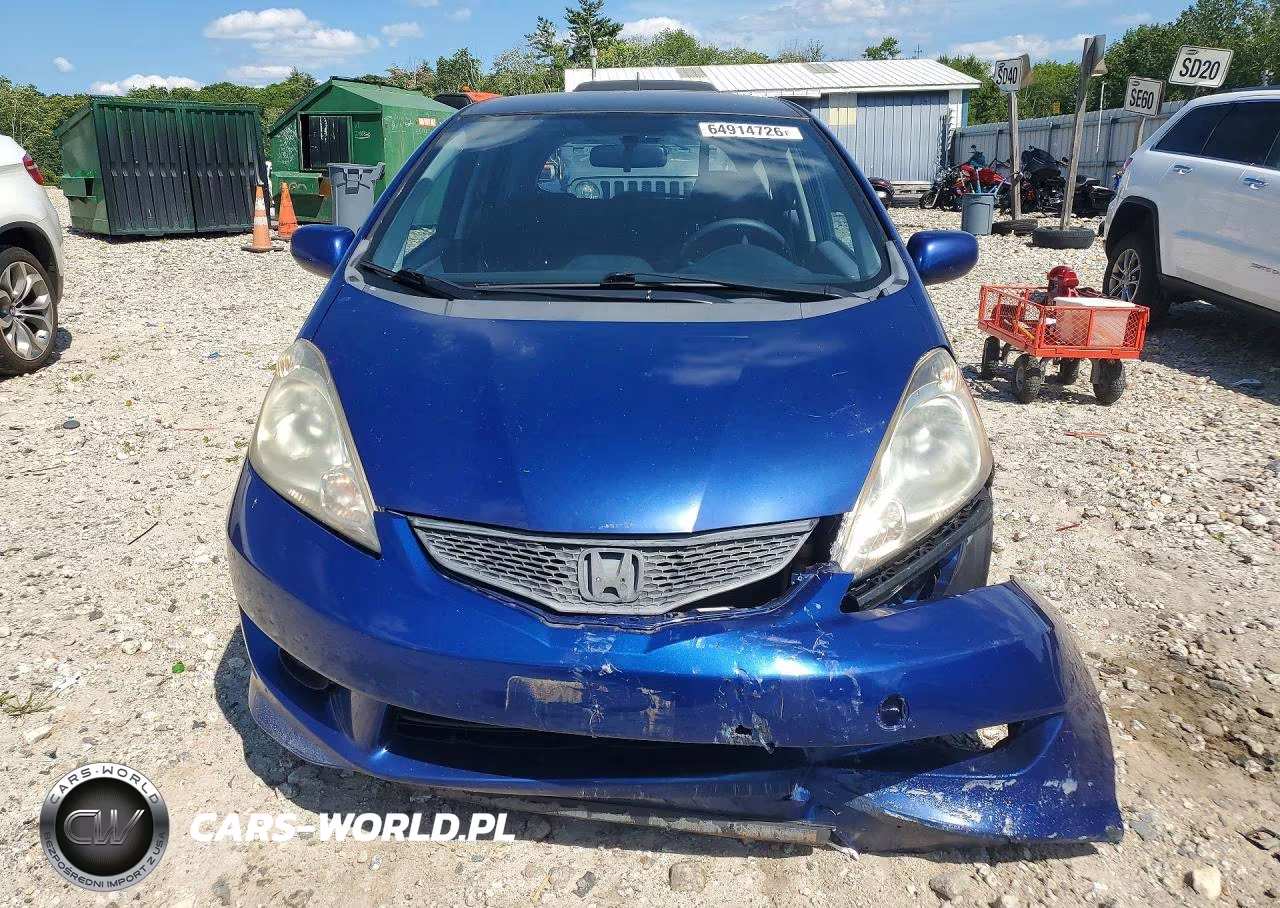 2010 Honda Fit Sport VIN:JHMGE8H43AS025646 - 5