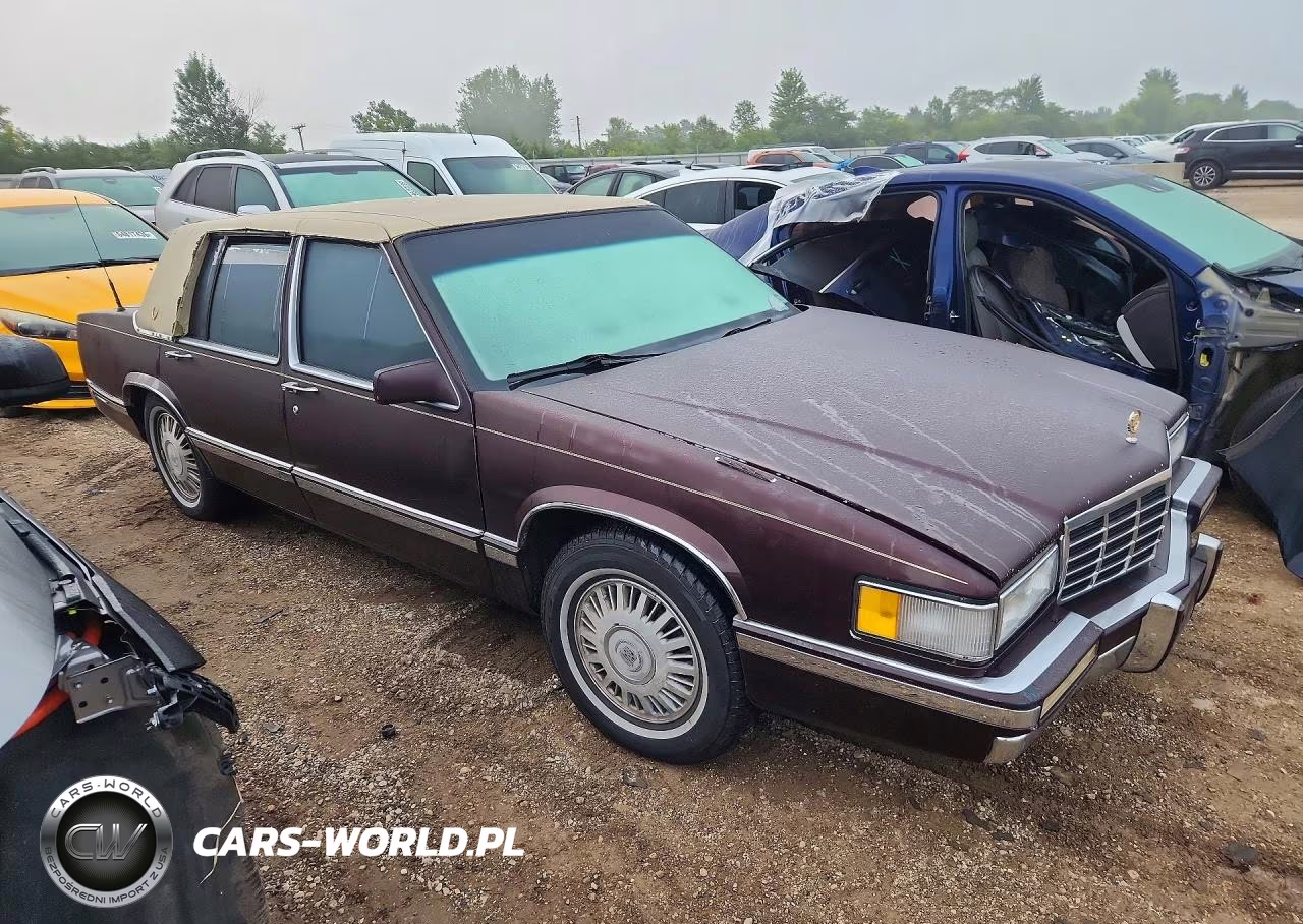 1992 Cadillac Deville VIN:1G6CD53B7P4272241 - 4