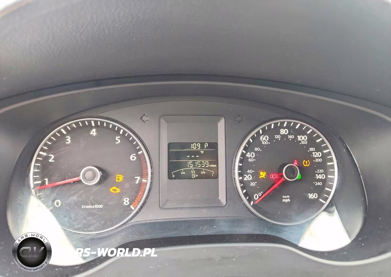 2013 Volkswagen Jetta Se VIN:3VWDX7AJ7DM231958 - 9