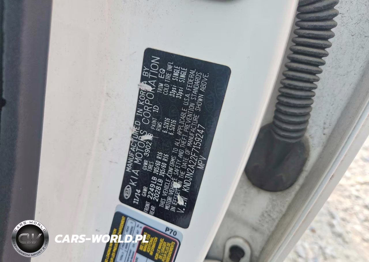 2015 Kia Soul VIN:KNDJN2A22F7159247 - 13