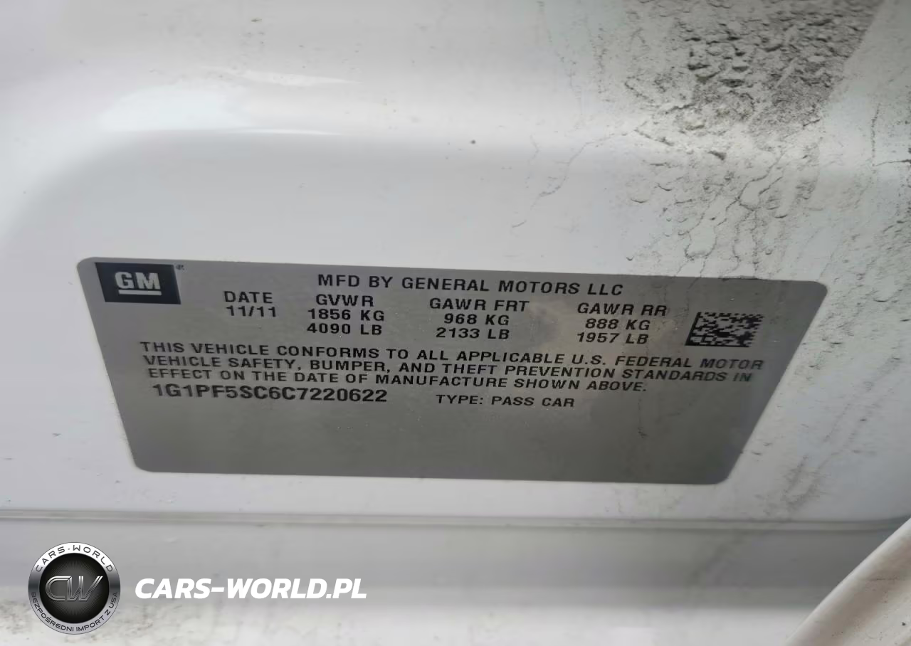 2012 Chevrolet Cruze Lt VIN:1G1PF5SC6C7220622 - 13