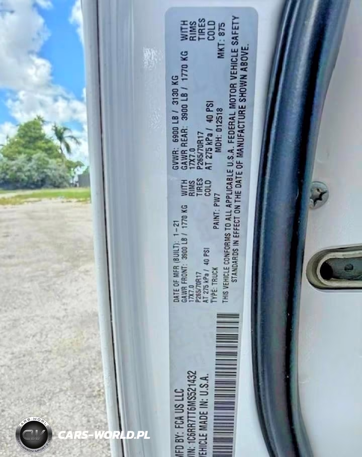 2021 Ram 1500 Classic Slt VIN:1C6RR7TT6MS521432 - 15