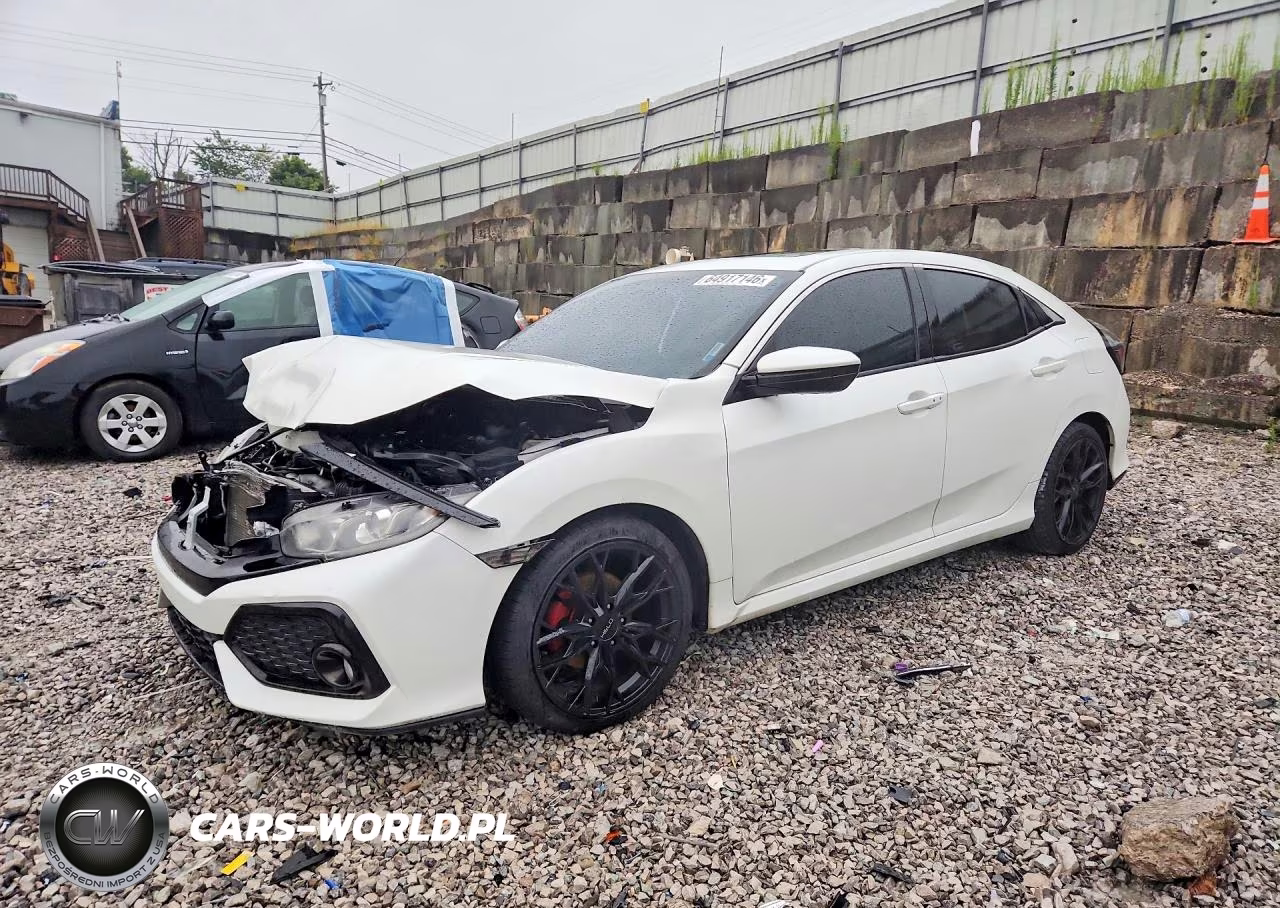 2017 Honda Civic Ex VIN:SHHFK7H59HU220200 - 1