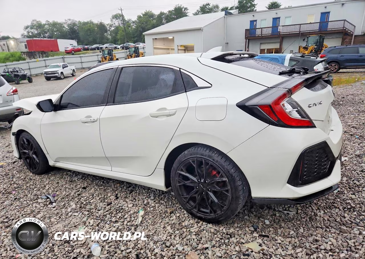 2017 Honda Civic Ex VIN:SHHFK7H59HU220200 - 2