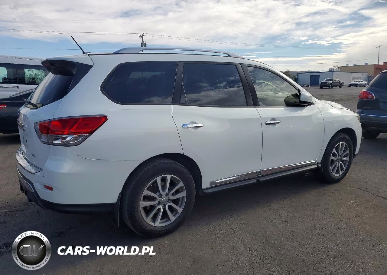 2014 Nissan Pathfinder Sl VIN:5N1AR2MN4EC637700 - 3