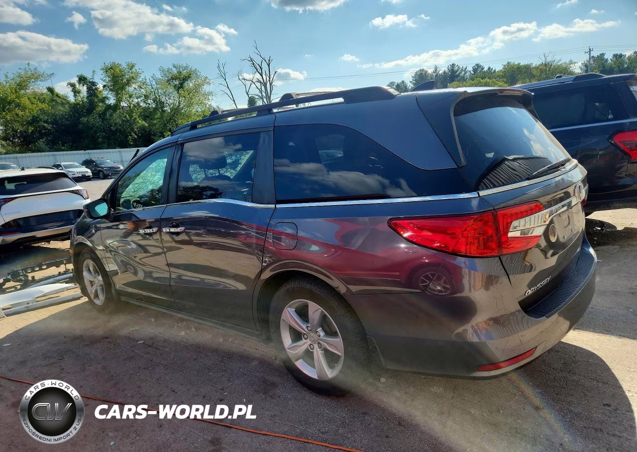 2018 Honda Odyssey Ex VIN:5FNRL6H57JB037731 - 2