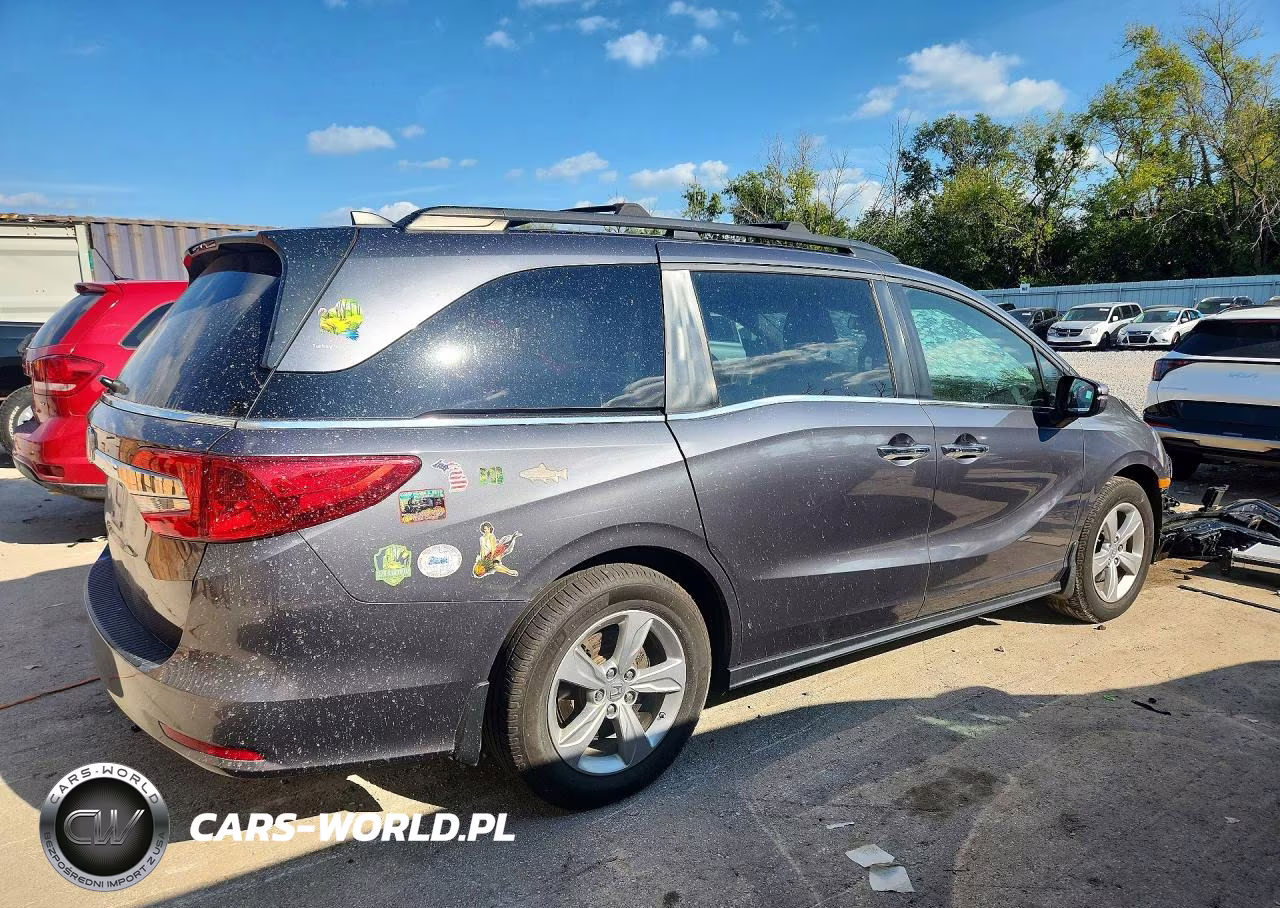 2018 Honda Odyssey Ex VIN:5FNRL6H57JB037731 - 3