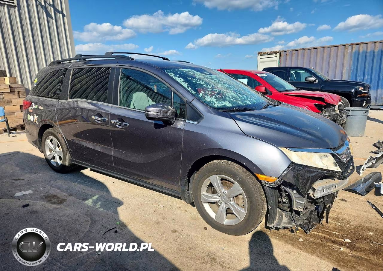 2018 Honda Odyssey Ex VIN:5FNRL6H57JB037731 - 4