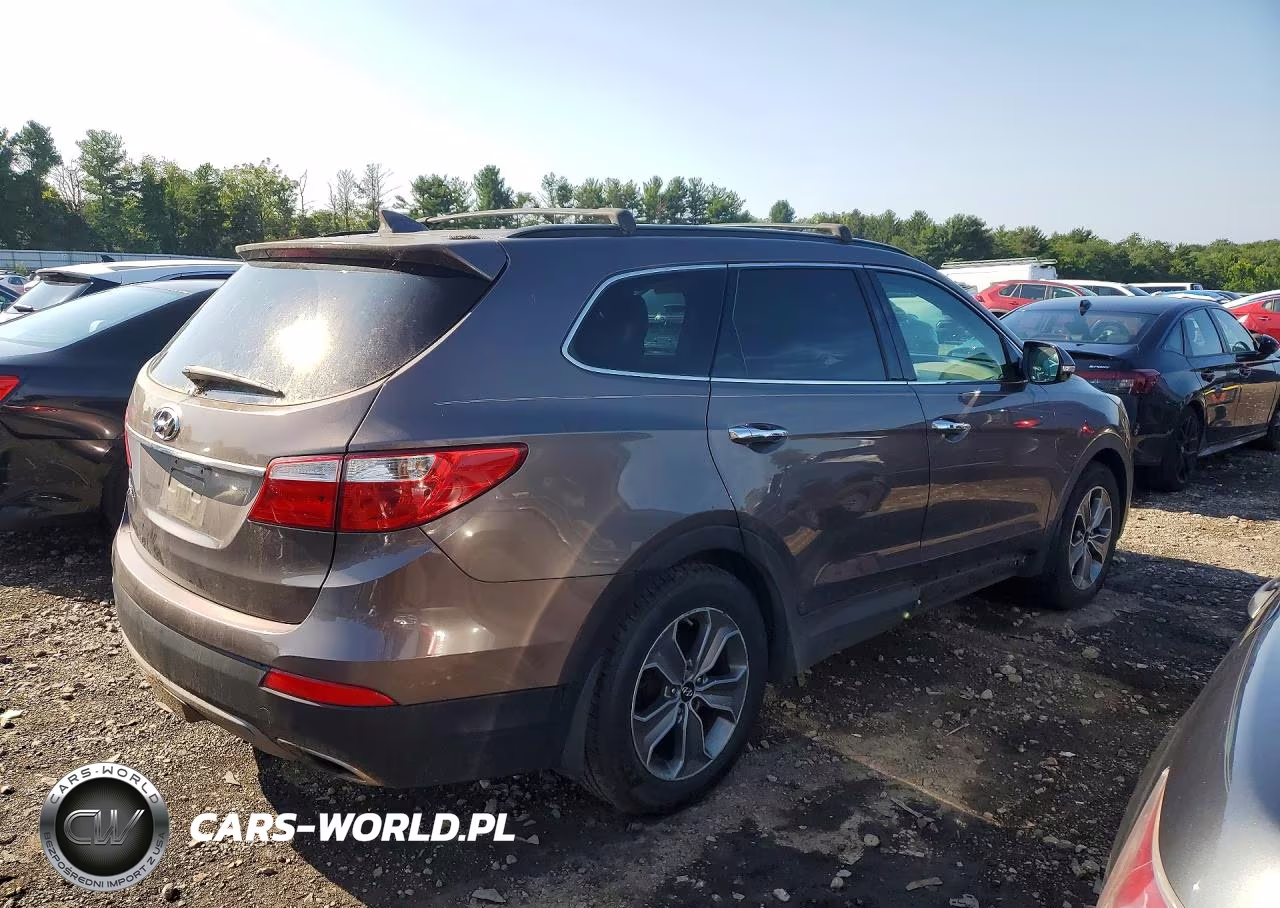 2014 Hyundai Santa Fe Gls VIN:KM8SN4HF2EU055975 - 3