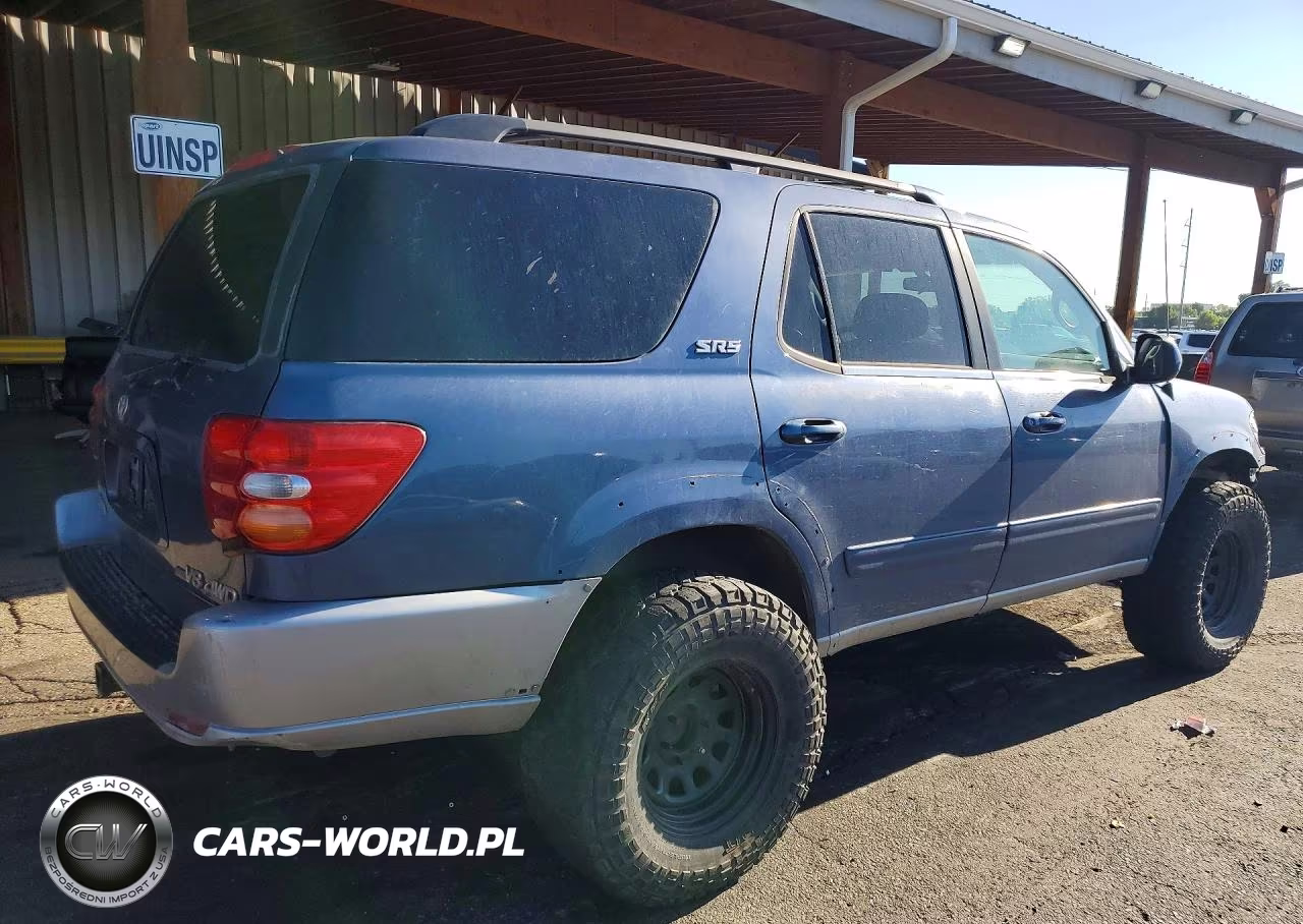 2002 Toyota Sequoia Sr5 VIN:5TDBT44A52S068935 - 3